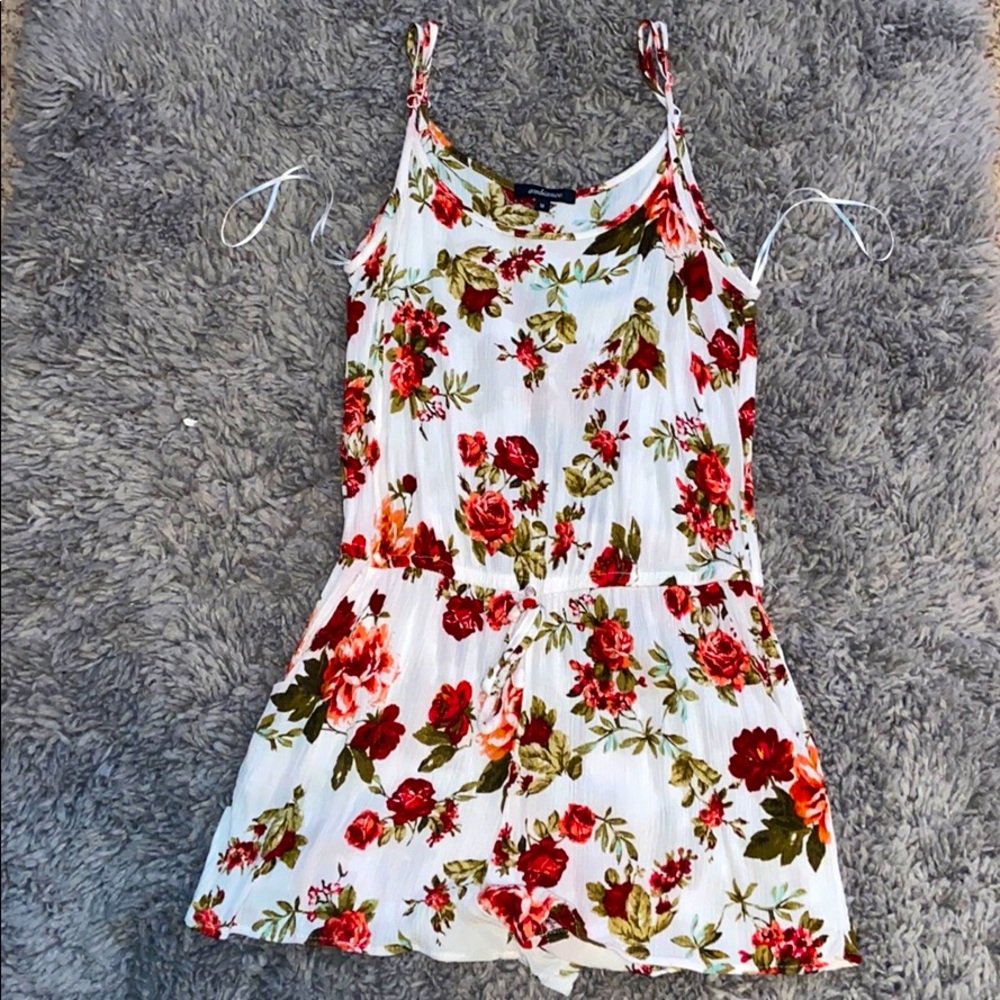 Adorable romper w/ roses!!